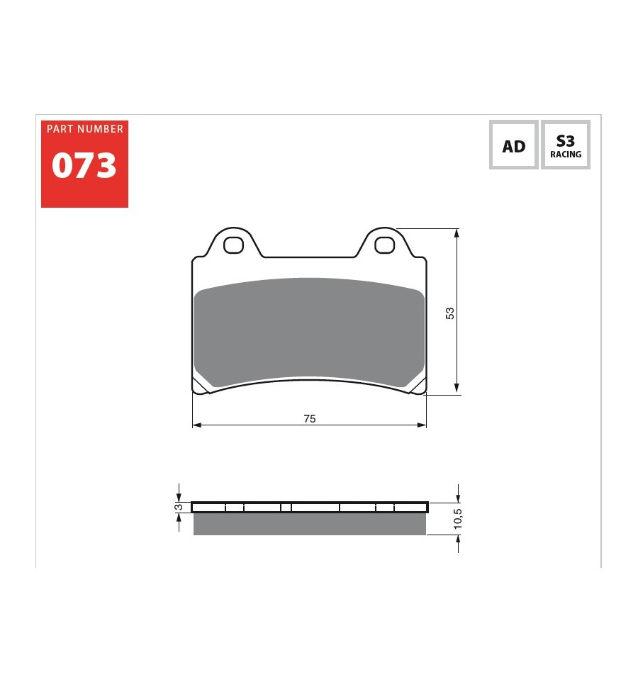 Купить GOLD fren Колодки тормозные 073 (FDB449) Продажа GOLD fren Колодки тормозные 073 (FDB449)