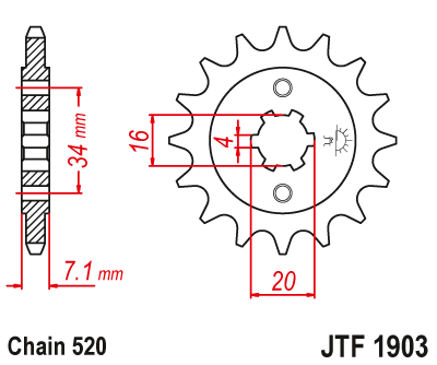 Продажа JTF 1903 Звезда передняя