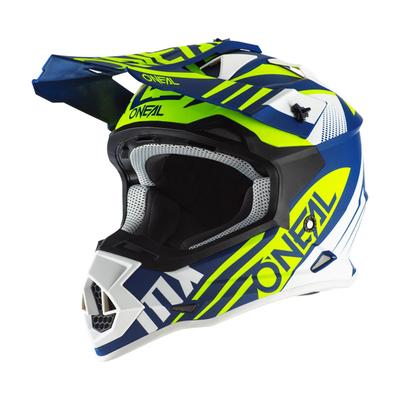 Продажа Шлем кроссовый O'NEAL 2Series Spyde 2.0 (синий/желтый)