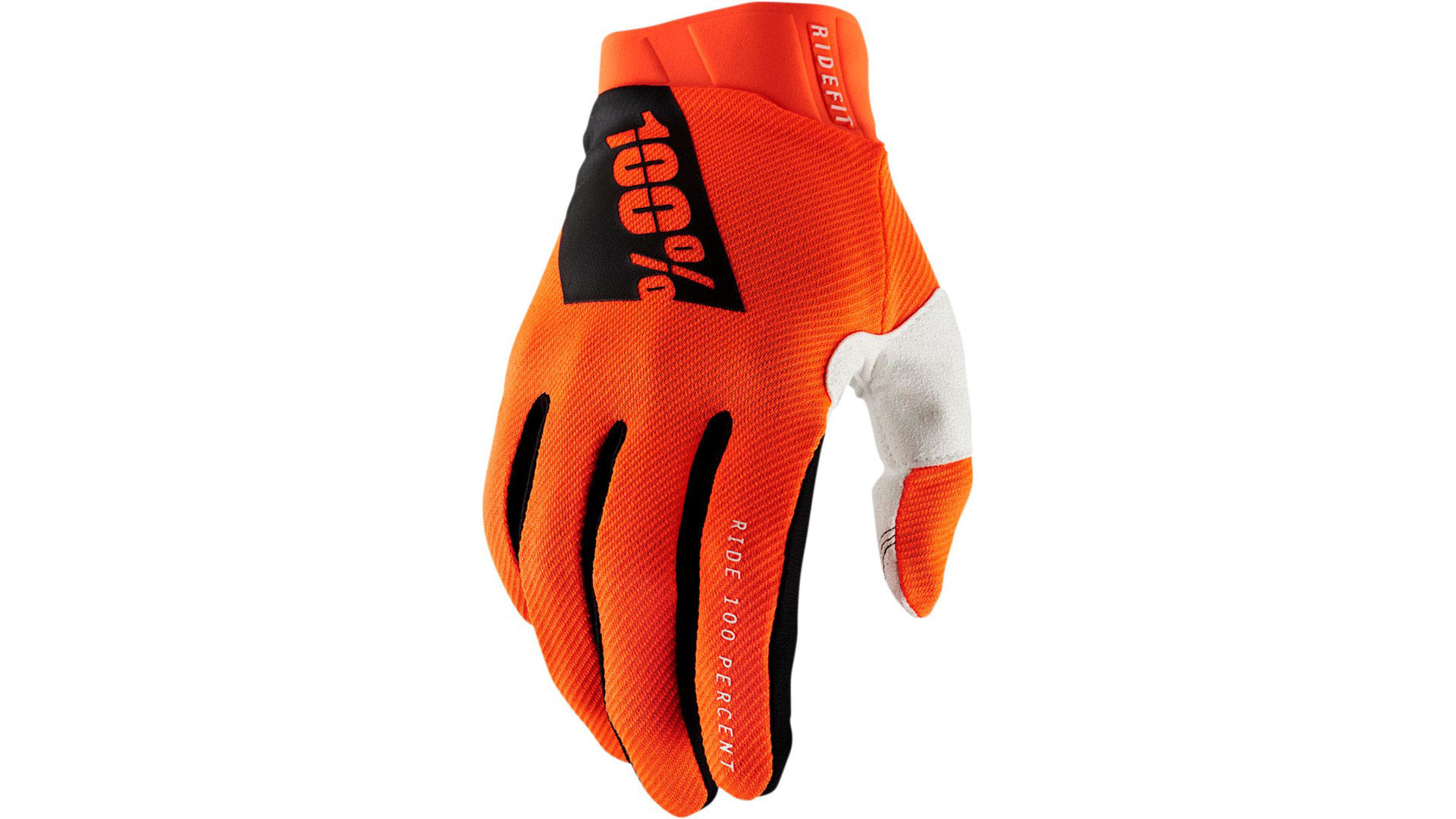 Продажа Мотоперчатки 100% Ridefit Glove fluo orange