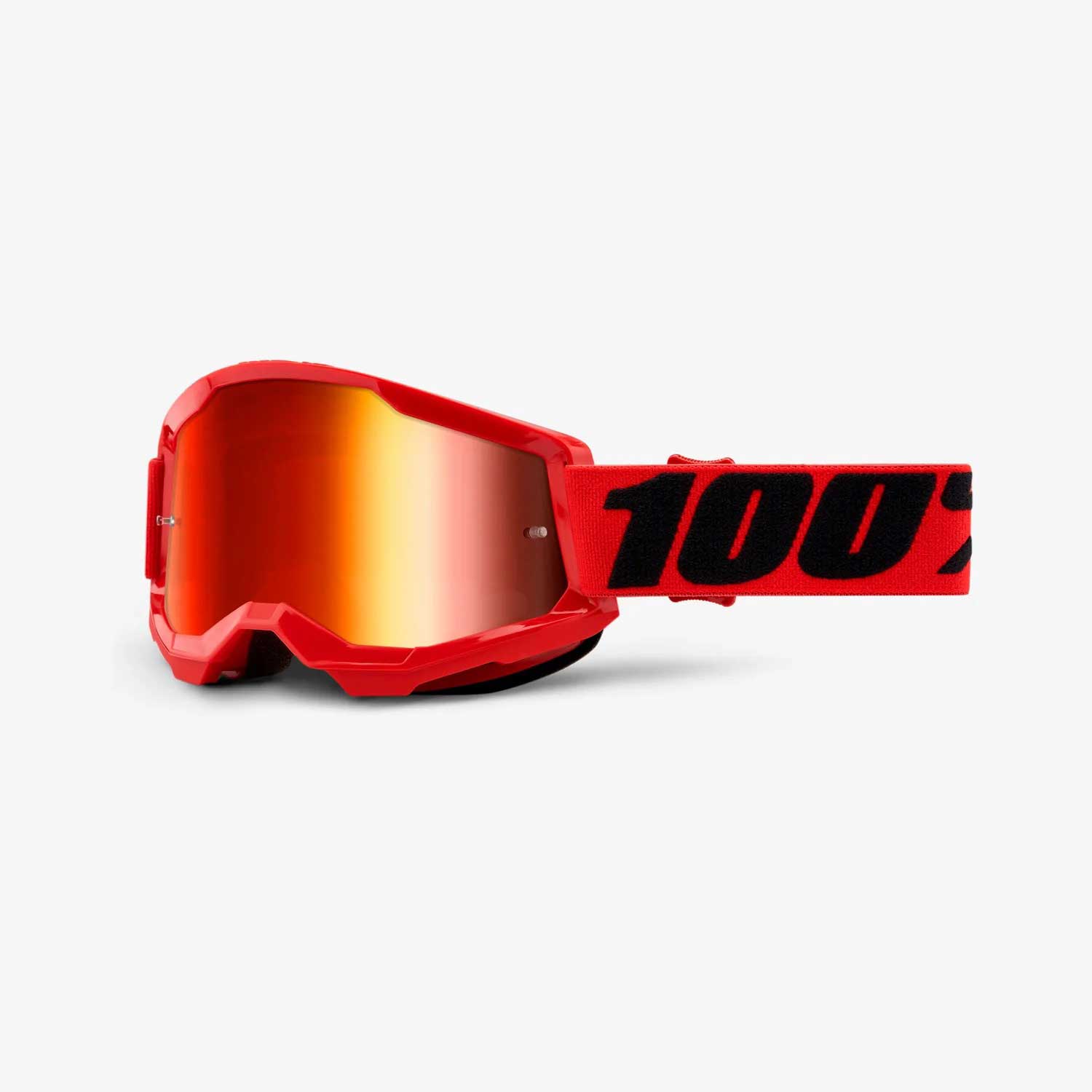 Продажа Очки 100% Strata 2 Goggle Red / Mirror Red Lens