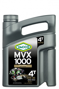 Продажа Масло моторное YACCO MVX 1000 4T 10W40 (4 L)