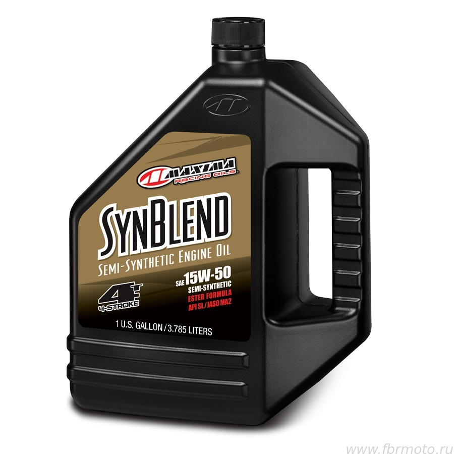 Продажа Maxima масло Syn Blend 15w50 (полусинтетическое с эстерами) Gallon (3,875л)