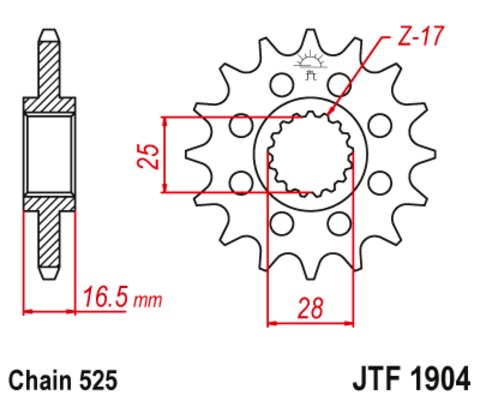 Продажа JTF 1904 Звезда ведущая