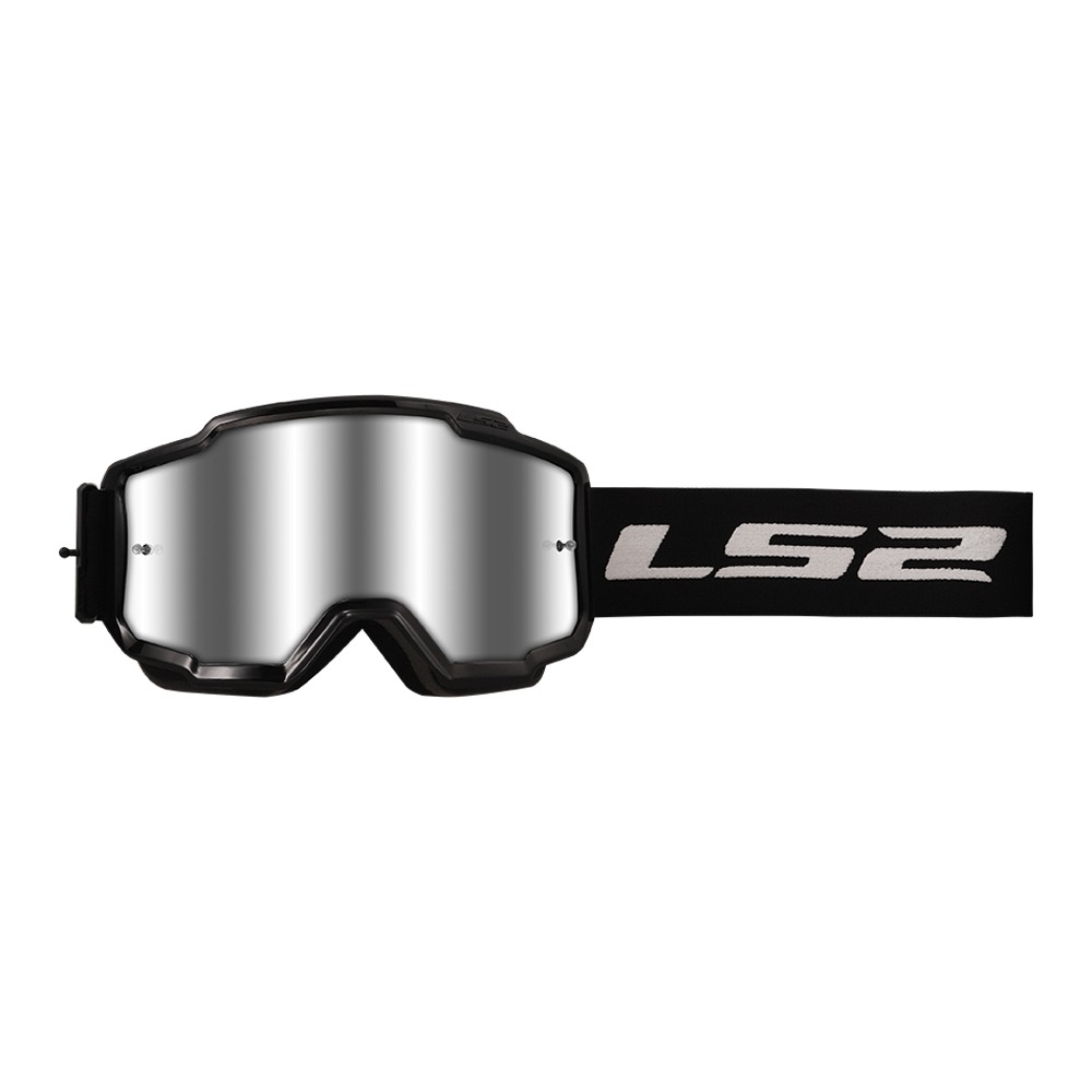 Продажа LS2 Очки кроссовые CHARGER Goggle с прозрачной линзой(черный, Black