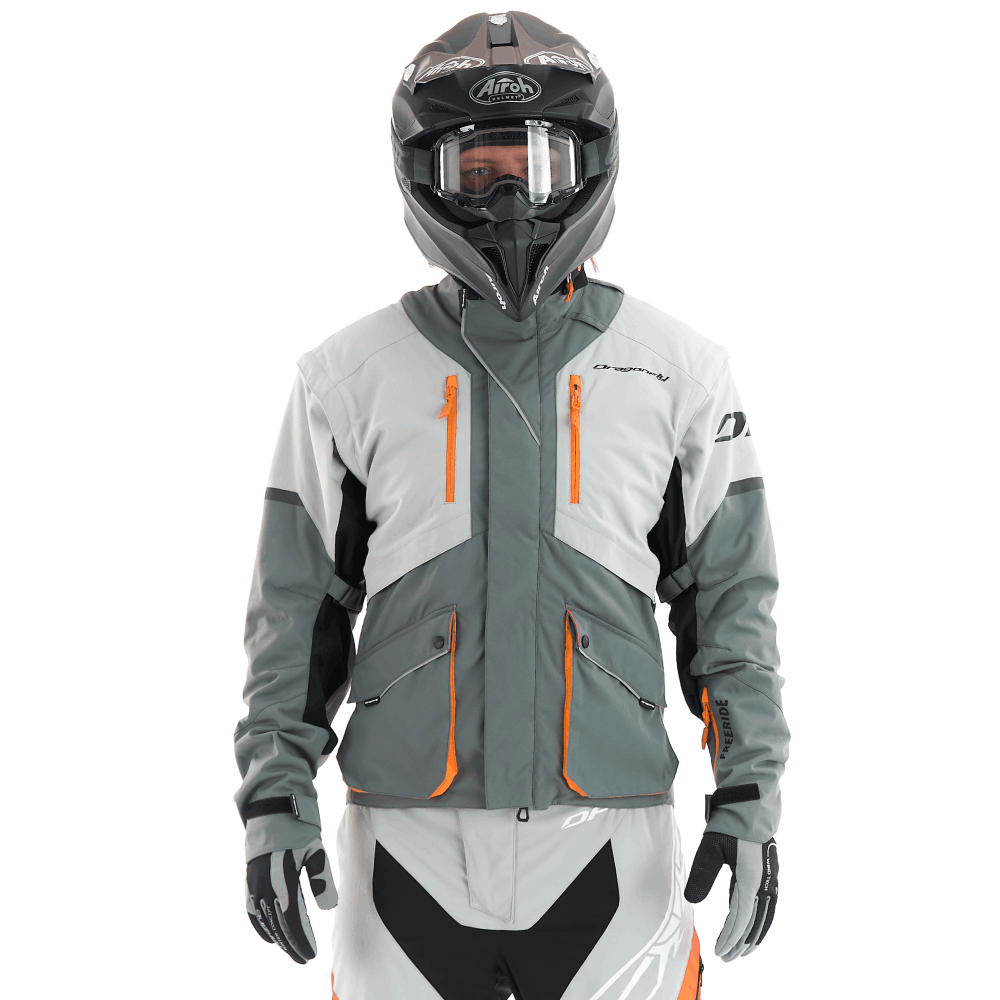 Продажа Куртка Эндуро Freeride DF Grey-Orange