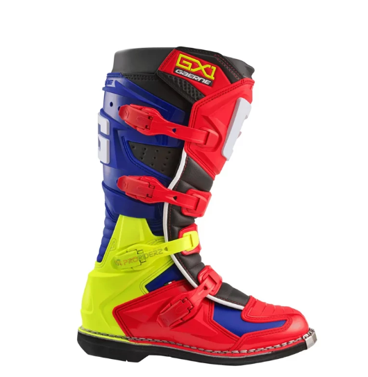 Продажа Мотоботы Gaerne GX-1 Goodyear Red/Blue/Black/Yellow