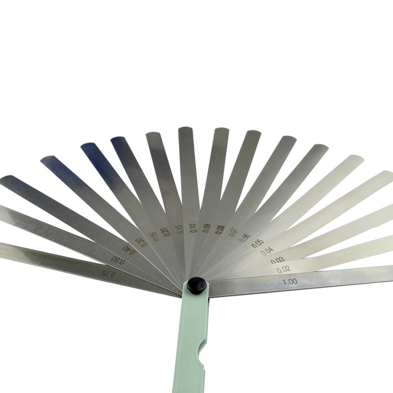 Продажа Щупы для замера зазора клапана AHL 0,02 до 1мм 17 лезвий (короткий)