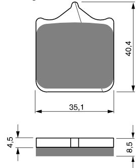 Продажа GOLD fren Колодки тормозные 304 (FDB2255)