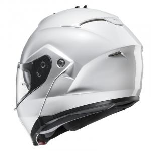 На фото HJC шлем IS-MAX II PEARL WHITE RYAN