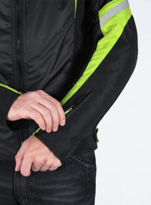 На фото INFLAME Куртка мужская BREATHE (зеленый неон)