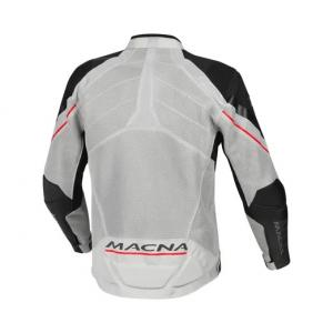 На фото Куртка MACNA FOXTER ткань grey/red