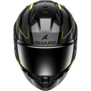 На фото Шлем Shark D-SKWAL 3 SIZLER Black/Anthracite/Yellow