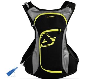 На фото Acerbis Acqua Drink Black/Yellow, рюкзак-гидропак, 5/2 L