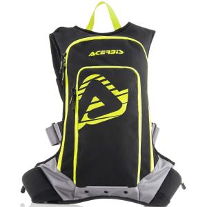 На фото Acerbis X-Storm Black/Yellow, рюкзак-гидропак, 14.5/2.5 L