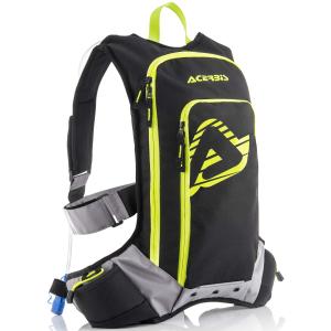 На фото Acerbis X-Storm Black/Yellow, рюкзак-гидропак, 14.5/2.5 L