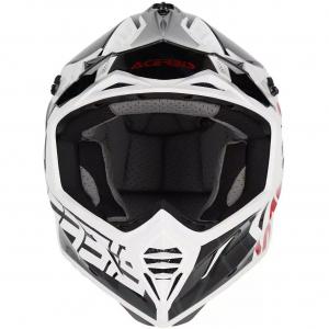 На фото Шлем кроссовый X-TRACK HELMET BLACK WHITE