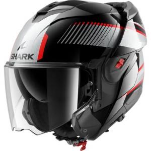 На фото Мотошлем SHARK OXO SIKTER Black/Chrome/Silver