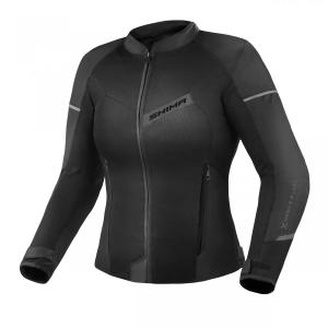 На фото Мотокуртка женская SHIMA X-MESH 2.0 LADY BLACK
