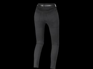 На фото Мотоджинсы MACNA BERNIS skinny fit ткань женские черные