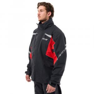 Купить Куртка - дождевик Dragonfly EVO Man Black-Red (мембрана) На фото Куртка - дождевик Dragonfly EVO Man Black-Red (мембрана)