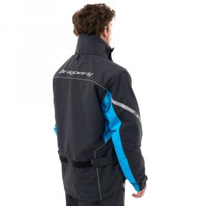 Купить Куртка-дождевик Dragonfly EVO Man Black-Blue (мембрана) На фото Куртка-дождевик Dragonfly EVO Man Black-Blue (мембрана)